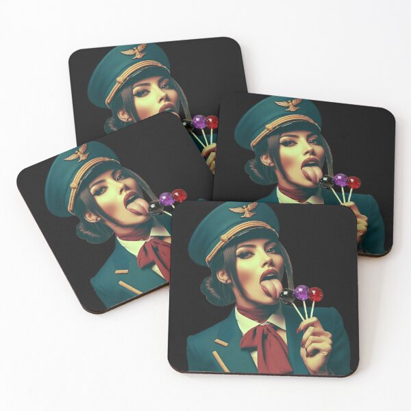 Item preview, Captain Woman Holding Sweet Lollipops designed and sold by Voodoo Store Paranormal Collections.