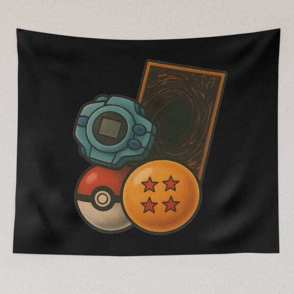 Item preview, Digi Device Monster Card Pocket Ball Four Star Orb Design designed and sold by Clauxel.