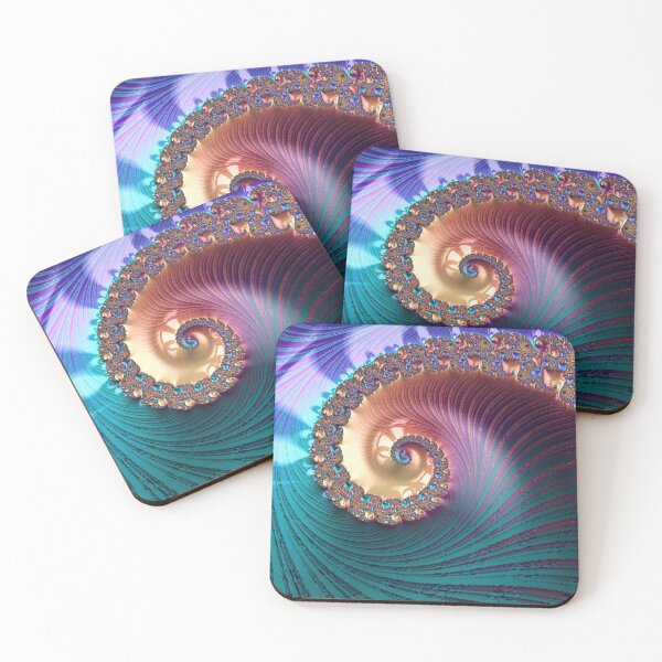 Item preview, Blue Glossy Spiral designed and sold by Elisabeth Lucas.