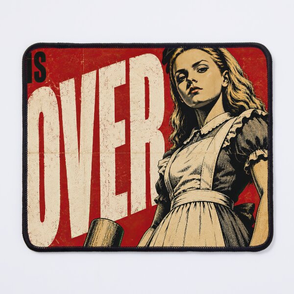 Item preview, The Tea Party Is Over – Vintage Gothic Alice Poster designed and sold by obstinator.