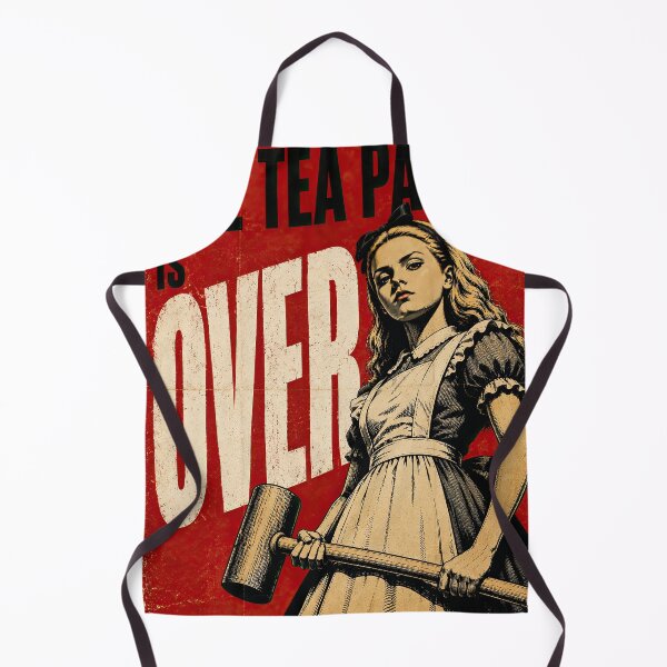 Item preview, The Tea Party Is Over – Vintage Gothic Alice Poster designed and sold by obstinator.