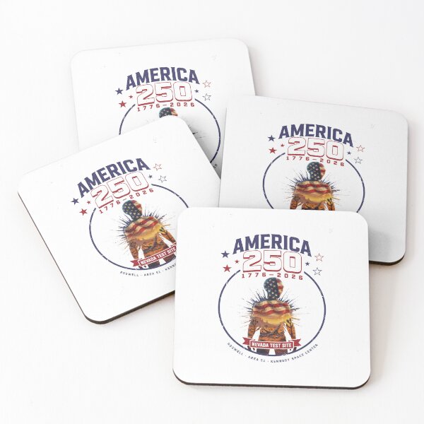 Item preview, America 250 Alien Area 51 Roswell Conspiracy Vintage Patriotic 1776-2026 Design v1 designed and sold by DarylWelsh2024.
