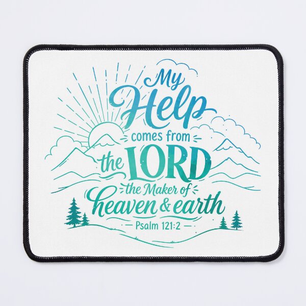 Item preview, My help comes from the LORD lettering designed and sold by Motivburg.