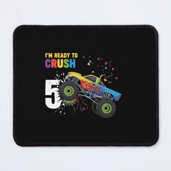 Item preview, I'm Ready To Crush 5 Monster Truck Fifth Birthday Boys Kids designed and sold by PopStars1993.