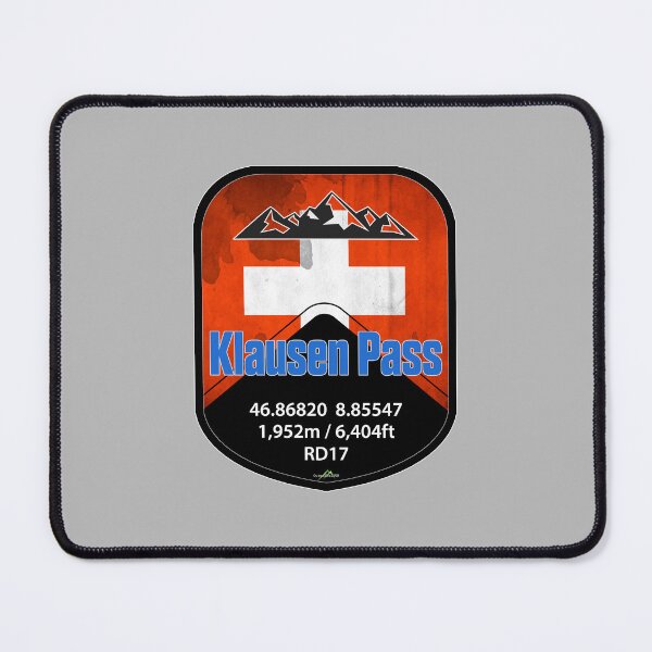 Item preview, Klausenpass Switzerland Klausen Pass Motorcycle Sticker TShirt 02 designed and sold by OuterShellUK.