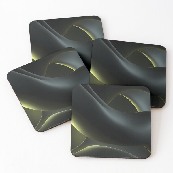 Item preview, Liquid Chrome Abstract: Dark Iridescence designed and sold by ThaCriações.