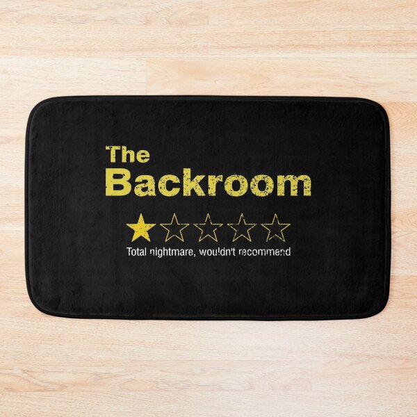 Item preview, The Backrooms user experience rating designed and sold by Cine Store Merch.