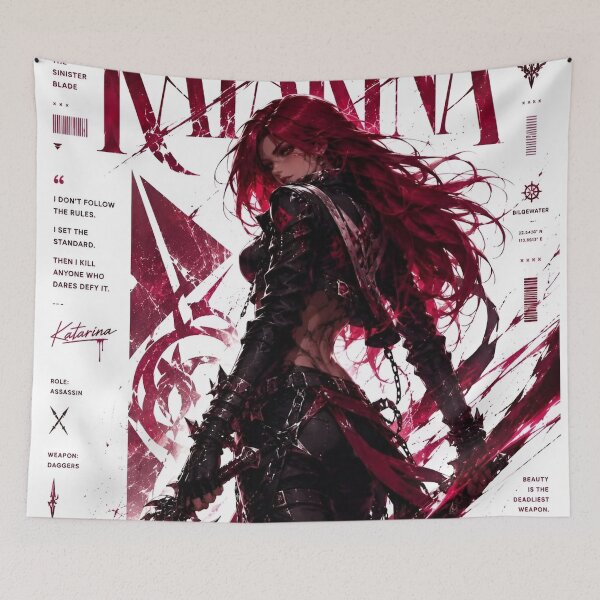 Item preview, Katarina – The Sinister Blade | League of Legends Fan Art designed and sold by Dyan4.