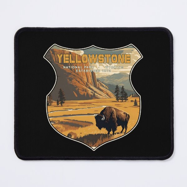 Item preview, Yellowstone National Park designed and sold by FrontierCosmic.
