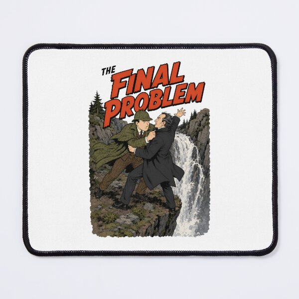 Item preview, Sherlock Holmes The Final Problem Moriarty Vintage Comic Art designed and sold by Fenay Designs.