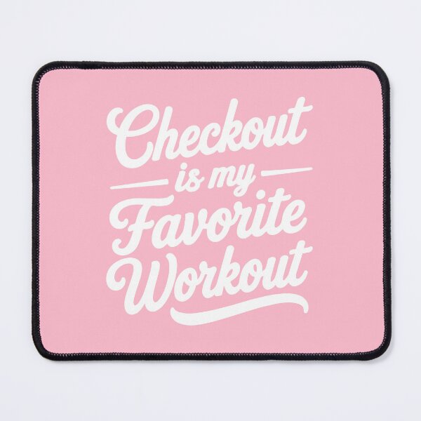 Item preview, Checkout is my favorite Workout designed and sold by cafelab.