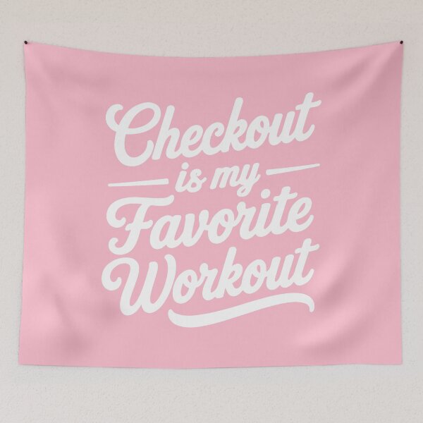Item preview, Checkout is my favorite Workout designed and sold by cafelab.