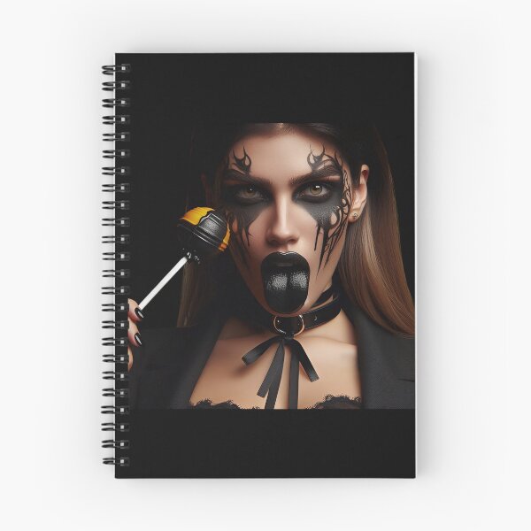 Item preview, Gothic Girl Showing Dark Tongue designed and sold by Voodoo Store Paranormal Collections.