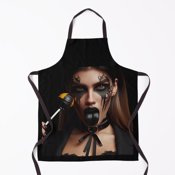 Item preview, Gothic Girl Showing Dark Tongue designed and sold by Voodoo Store Paranormal Collections.