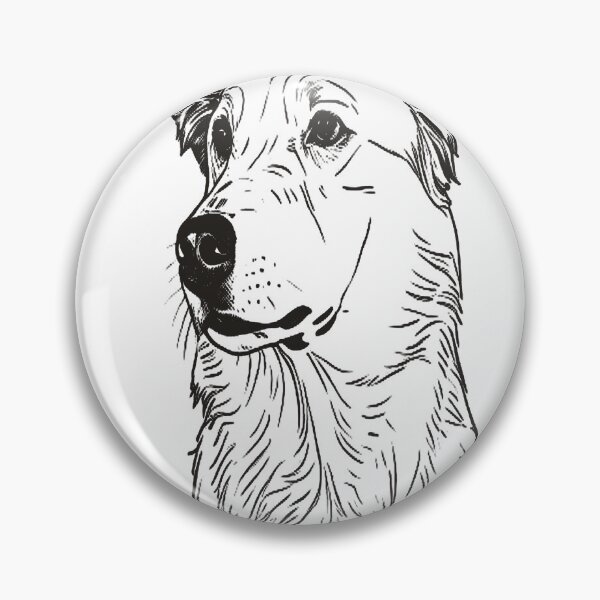 Item preview, Border Collie in Minimalist Linear Art designed and sold by VestraDesign.