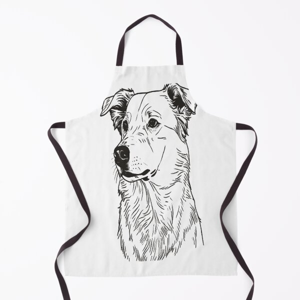 Item preview, Border Collie in Minimalist Linear Art designed and sold by VestraDesign.