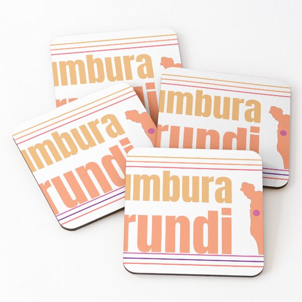 Item preview, Bujumbura Burundi City Marked On Country Map designed and sold by TheIconSmith.