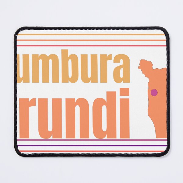 Item preview, Bujumbura Burundi City Marked On Country Map designed and sold by TheIconSmith.