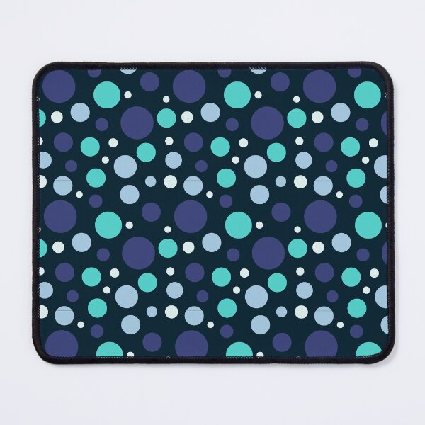 Item preview, Scandinavian Blue Circle Pattern designed and sold by ViviNyks.
