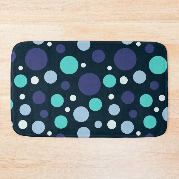 Item preview, Scandinavian Blue Circle Pattern  designed and sold by ViviNyks.
