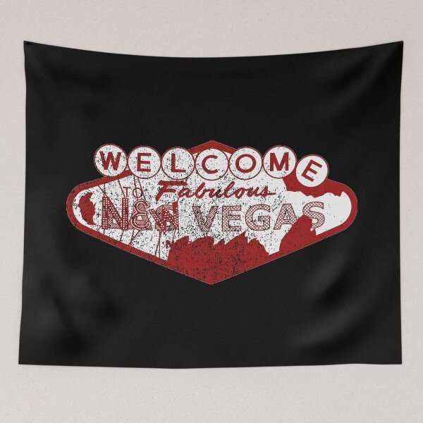 Item preview, New Vegas Road Sign Grunge designed and sold by Cine Store Merch.