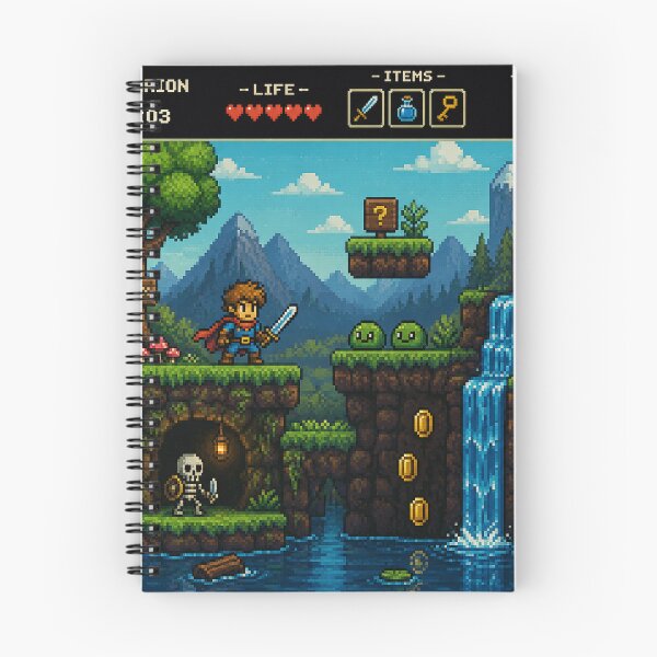 Item preview, Retro Pixel Adventure designed and sold by MVittorini.