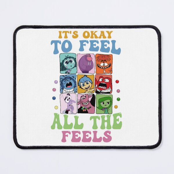 Item preview, Funny Inside Out It_s Okay To Feel All The Feels Essential designed and sold by JohnyOcon02.