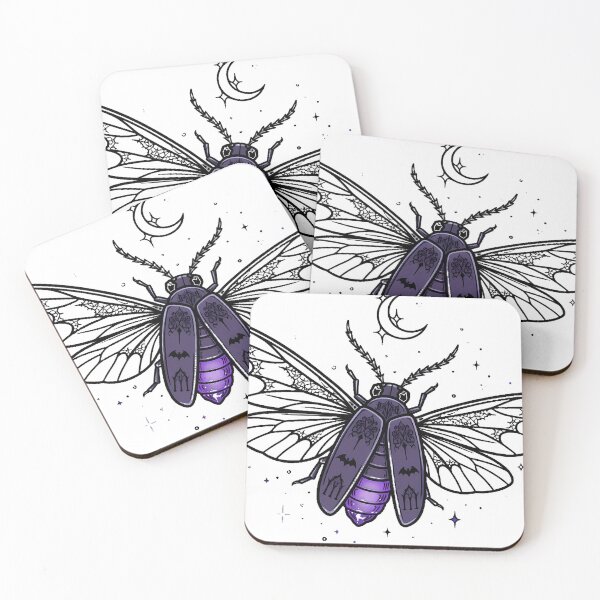 Item preview, Gothic Firefly with Moon Glow Icon designed and sold by IllumeInk.
