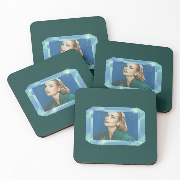 Artikelvorschau, Glamorous Grace (Aqua on Green) entworfen und verkauft von PawsitiveMum3.