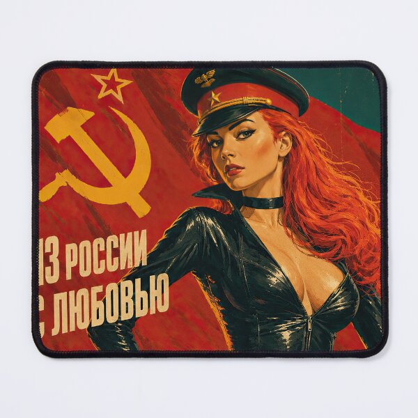 Item preview, From Russia With Love – Vintage Soviet Spy Movie Poster designed and sold by obstinator.