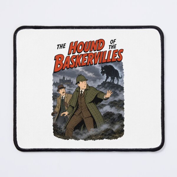 Item preview, Sherlock Holmes The Hound of the Baskervilles Mystery Art designed and sold by Fenay Designs.