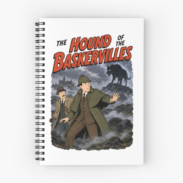 Item preview, Sherlock Holmes The Hound of the Baskervilles Mystery Art designed and sold by Fenay Designs.
