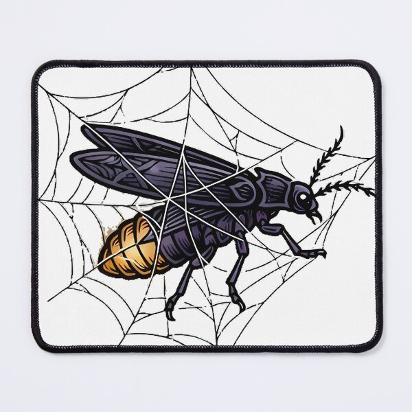 Item preview, Icono gótico de luciérnaga y telaraña designed and sold by IllumeInk.
