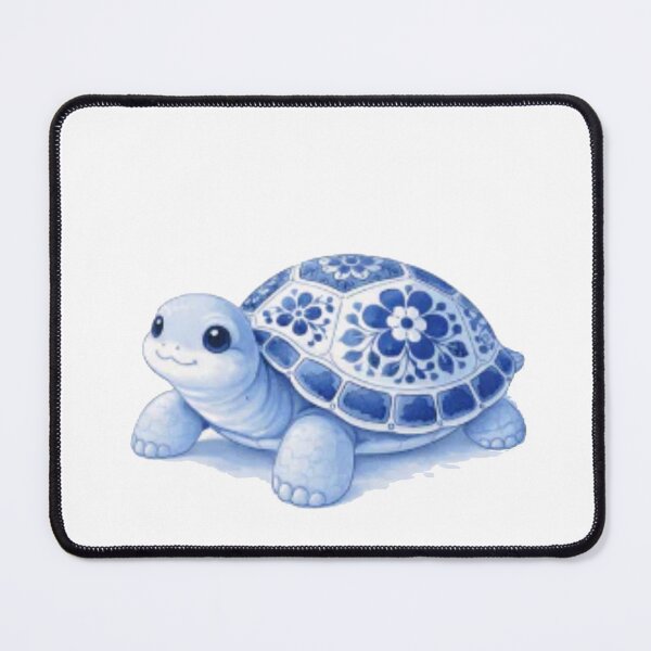 Item preview, Delft turtle designed and sold by ArtAndDesignA.
