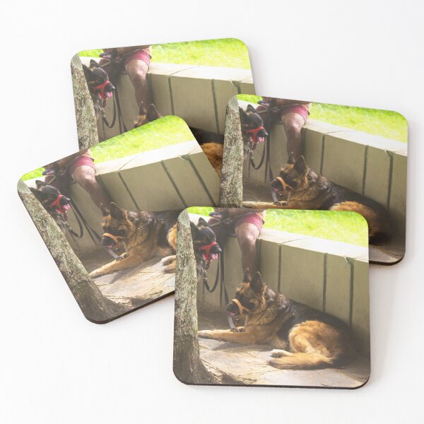 Item preview, German Shepherd on a walk designed and sold by felipequeiroz.