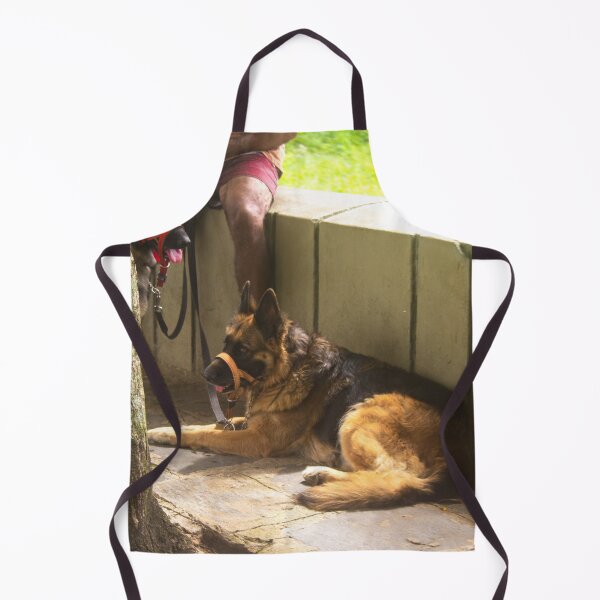 Item preview, German Shepherd on a walk designed and sold by felipequeiroz.