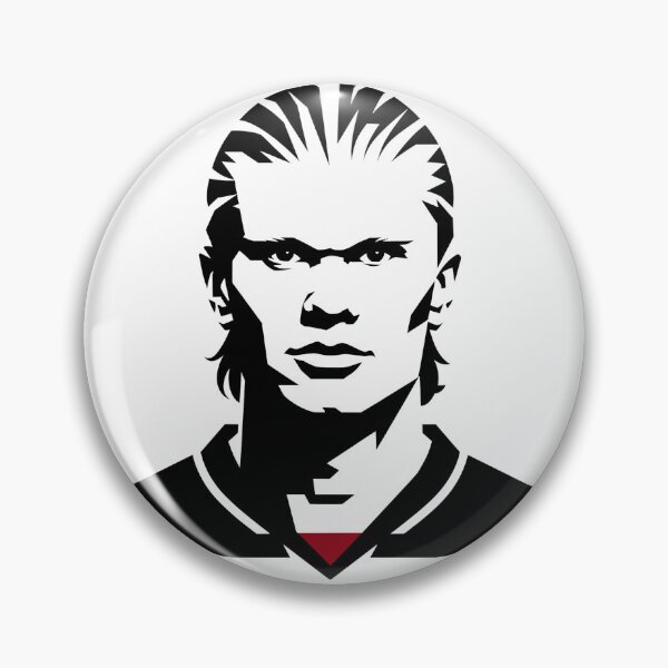Item preview, Erling Haaland Portrait designed and sold by maniacdesignz11.