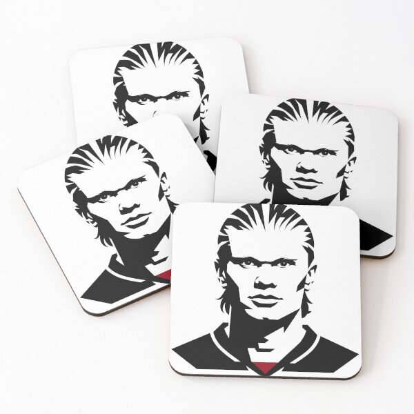 Item preview, Erling Haaland Portrait designed and sold by maniacdesignz11.