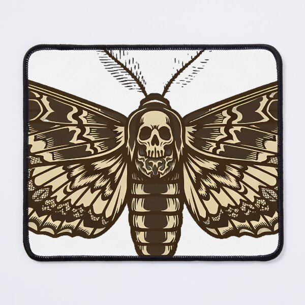 Item preview, Gothic Death Moth Familiar Icon designed and sold by IllumeInk.