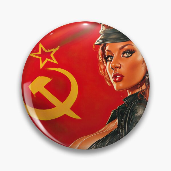Item preview, CCCP Dominion: The Red Queen of Moscow – Vintage Soviet Exploitation Movie Poster designed and sold by obstinator.