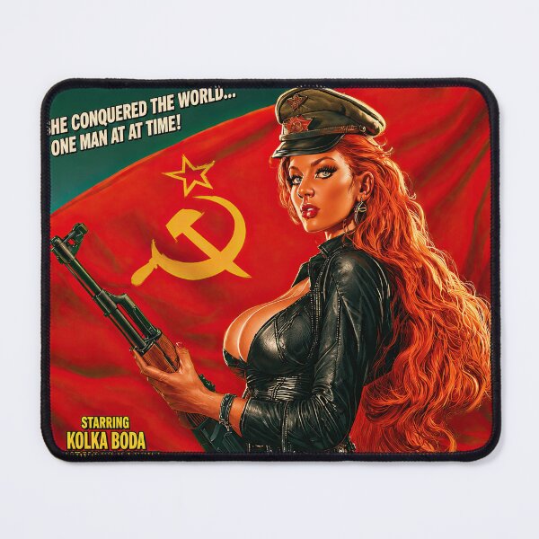 Item preview, CCCP Dominion: The Red Queen of Moscow – Vintage Soviet Exploitation Movie Poster designed and sold by obstinator.