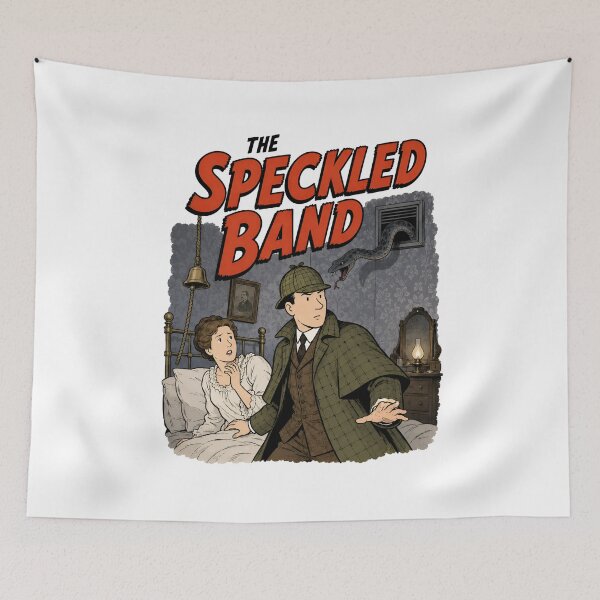 Item preview, Sherlock Holmes The Speckled Band Detective Mystery Comic designed and sold by Fenay Designs.