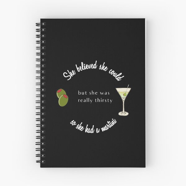 Item preview, She believed She Could So She Had a Martini designed and sold by Swigalicious.