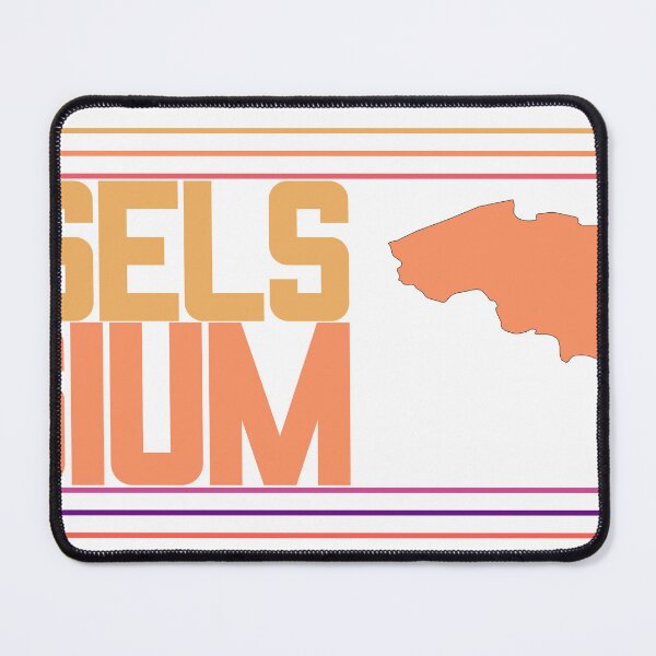 Item preview, Brussels Belgium City Marked On Country Map designed and sold by TheIconSmith.
