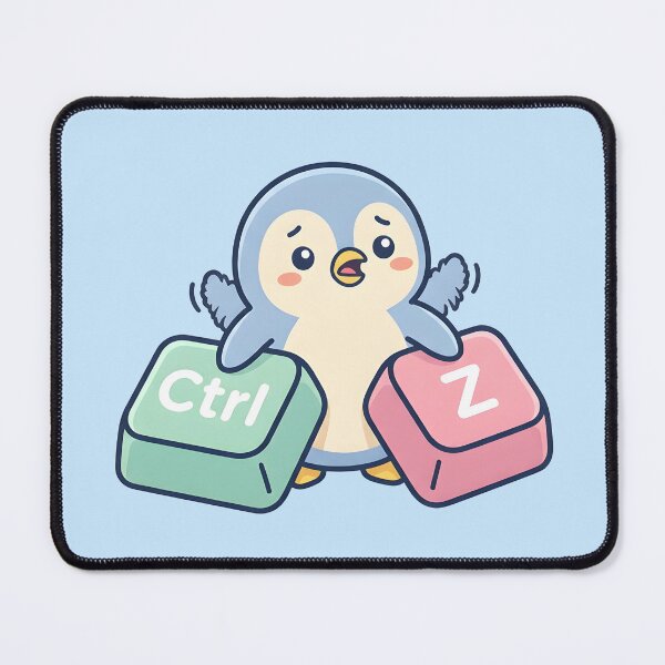 Item preview, Ctrl + Z My Life Penguin designed and sold by dreephic22.