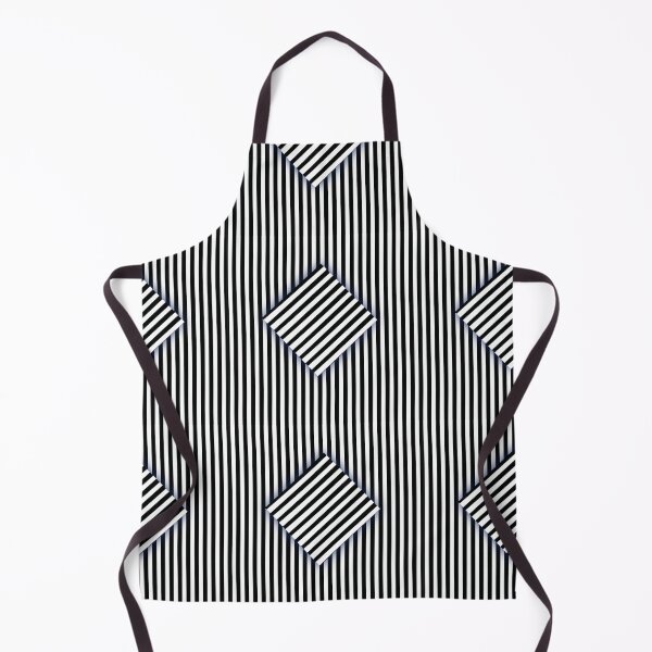 Item preview, Modern Geometric striped 3D seamless pattern designed and sold by RuwaDesignArt.