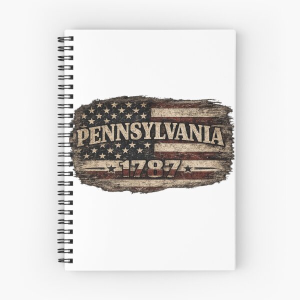 Item preview, Pennsylvania 1787 Distressed American Flag | Vintage Patriotic Keystone State T-Shirt Design designed and sold by Diesel outlaw .