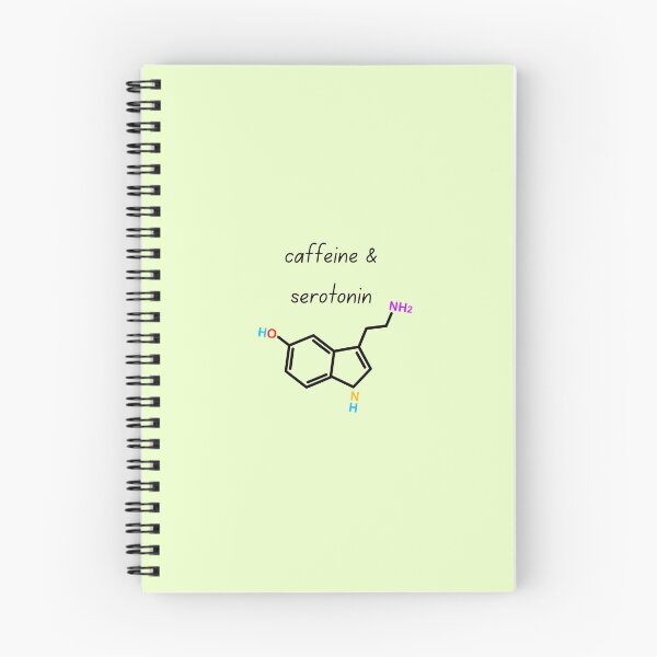 Item preview, Dopamine Molecule Illustration | Caffeine, Coffee & Happy Brain Chemistry Design designed and sold by My Gluten Free Life UK.