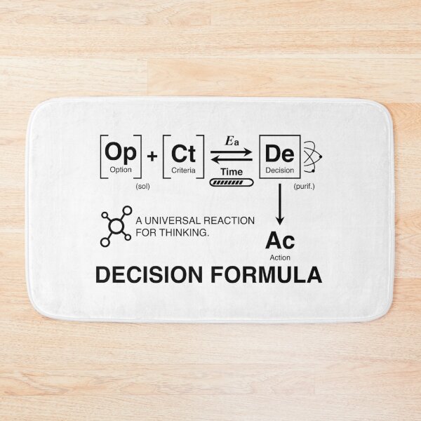 Item preview, DECISION_FORMULA designed and sold by AURA-HYSTERICA.