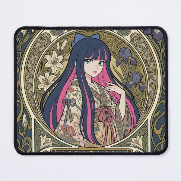 Item preview, Stocking in the style of Alphonse Mucha designed and sold by Solace Sparkles.